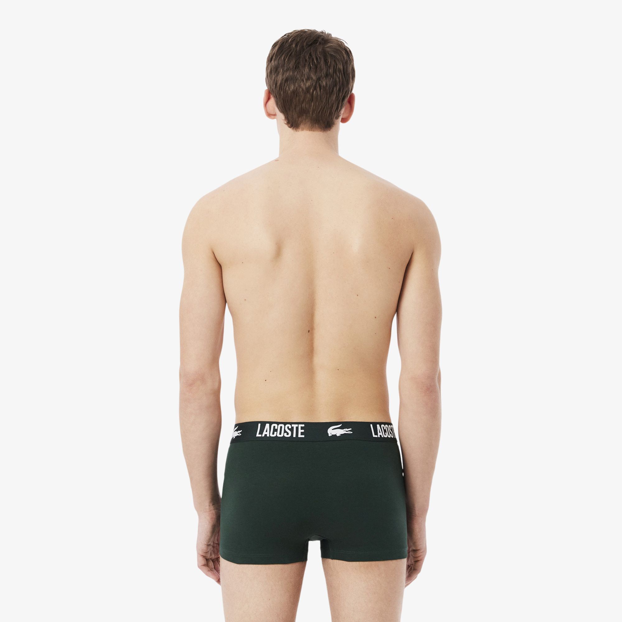 Bộ 3 Quần Lót Lacoste Nam Chất Liệu Cotton Co Giãn