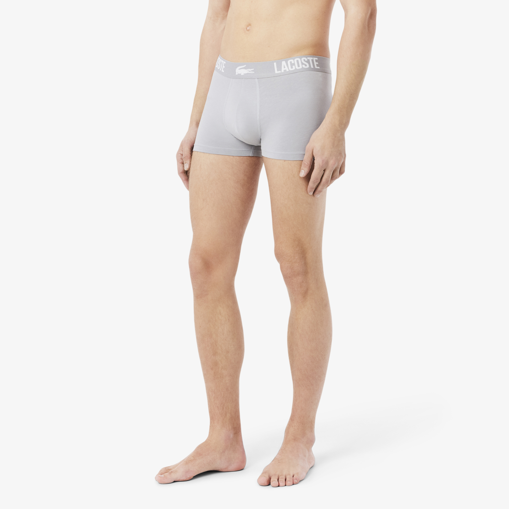Bộ 3 Quần Lót Lacoste Nam Chất Liệu Cotton Co Giãn