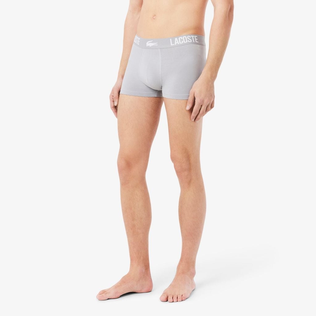 Bộ 3 Quần Lót Lacoste Nam Chất Liệu Cotton Co Giãn