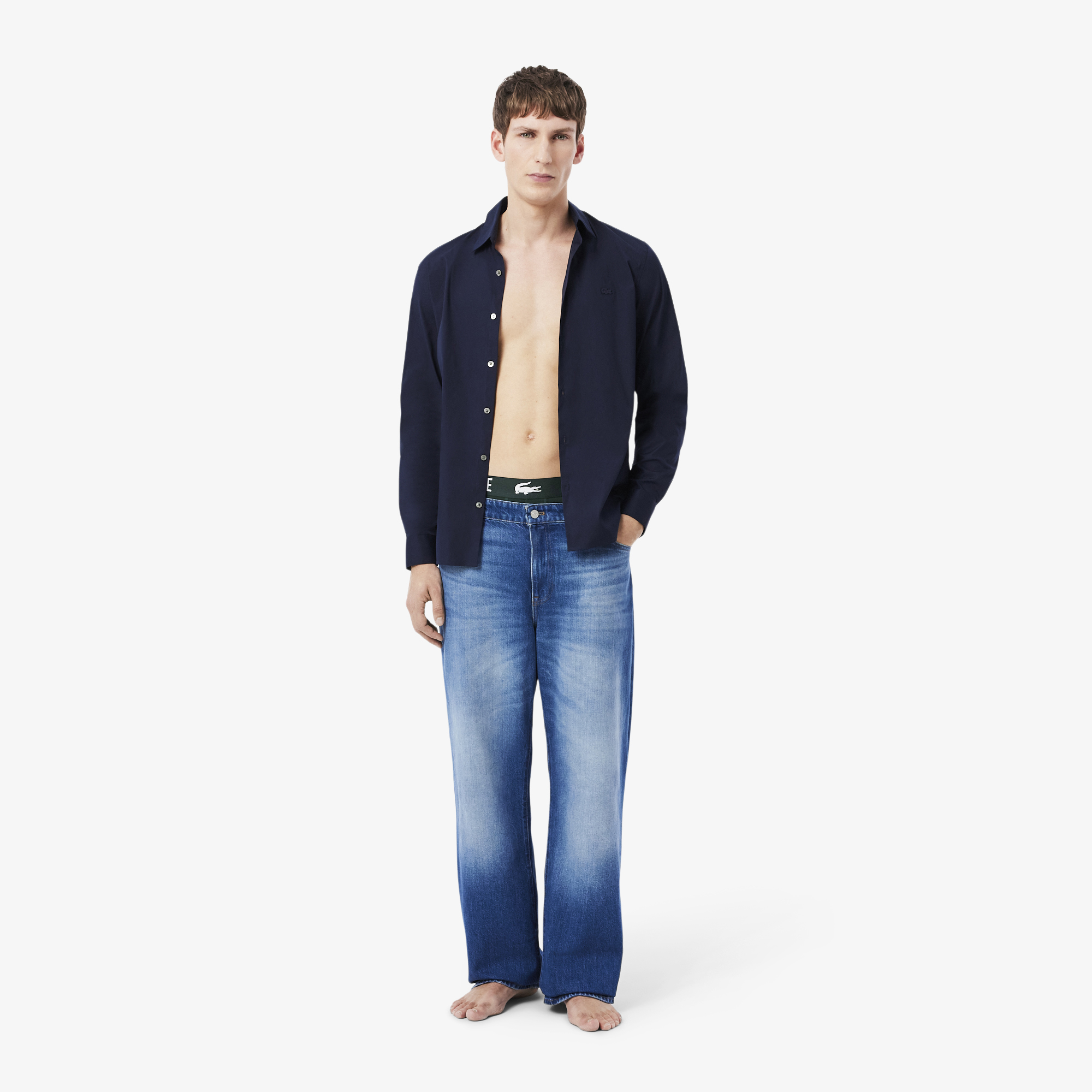 Bộ 3 Quần Lót Lacoste Nam Chất Liệu Cotton Co Giãn
