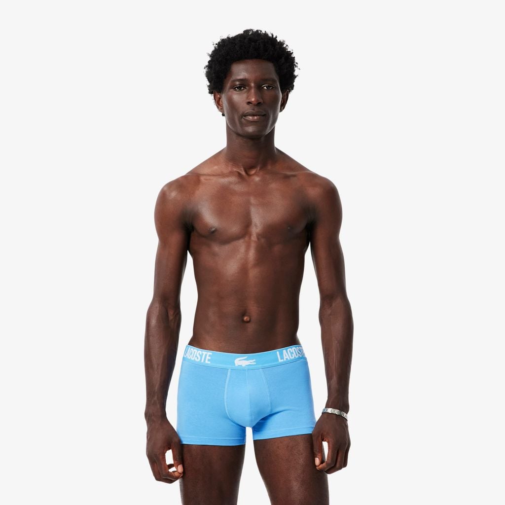 Bộ 3 Quần Lót Lacoste Nam Chất Liệu Cotton Co Giãn