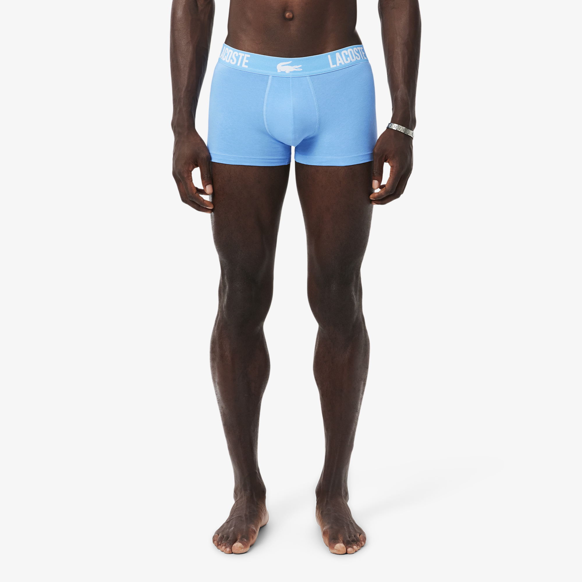 Bộ 3 Quần Lót Lacoste Nam Chất Liệu Cotton Co Giãn