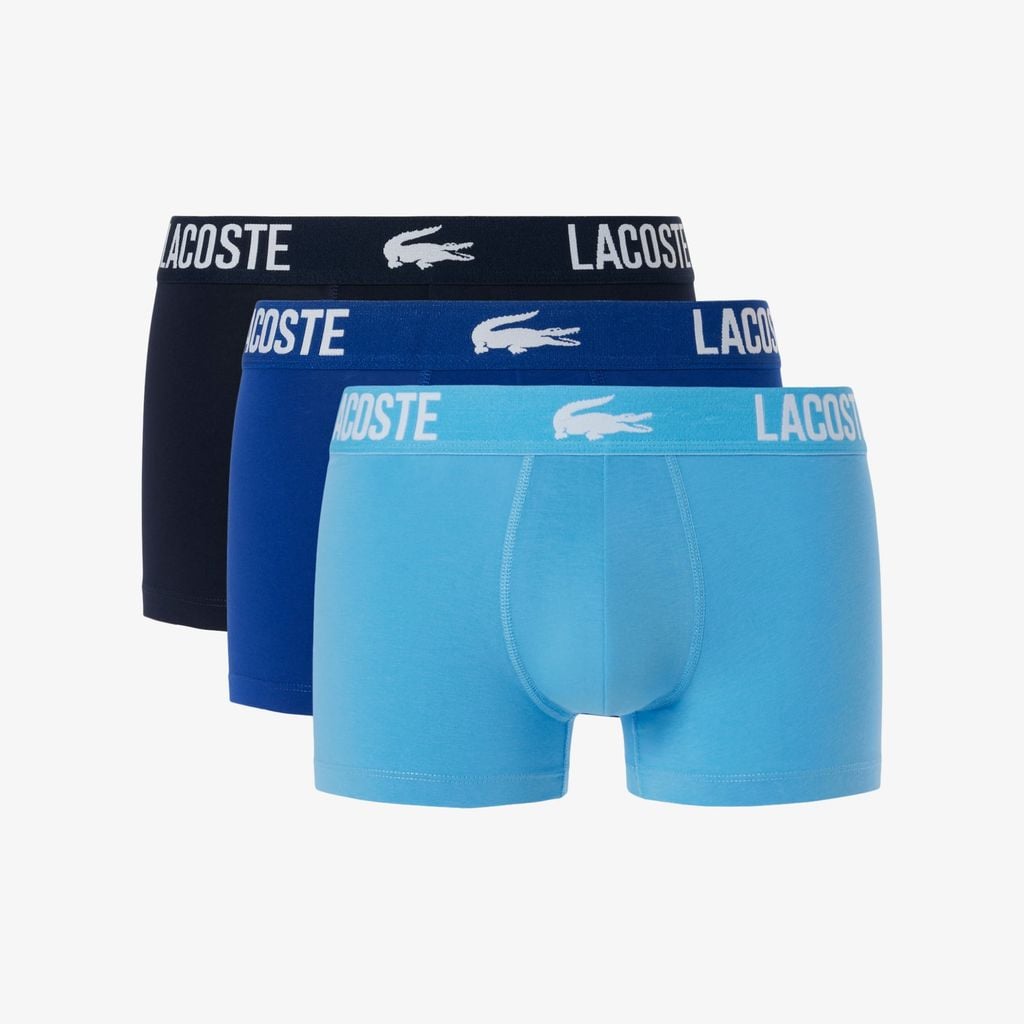 Bộ 3 Quần Lót Lacoste Nam Chất Liệu Cotton Co Giãn