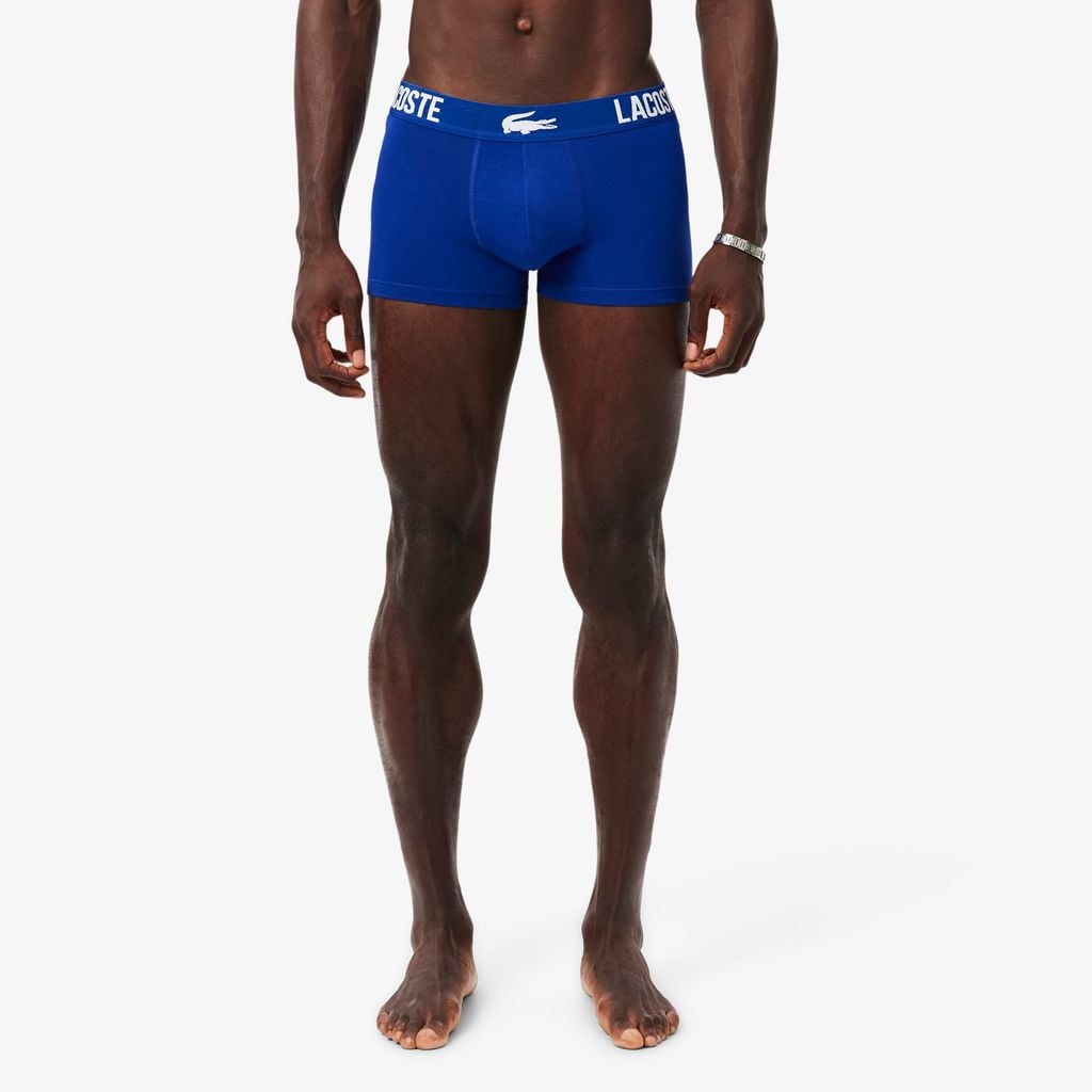 Bộ 3 Quần Lót Lacoste Nam Chất Liệu Cotton Co Giãn