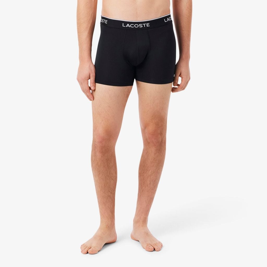 Bộ 3 Quần Lót Trunk Lacoste Nam Chất Liệu Microfiber