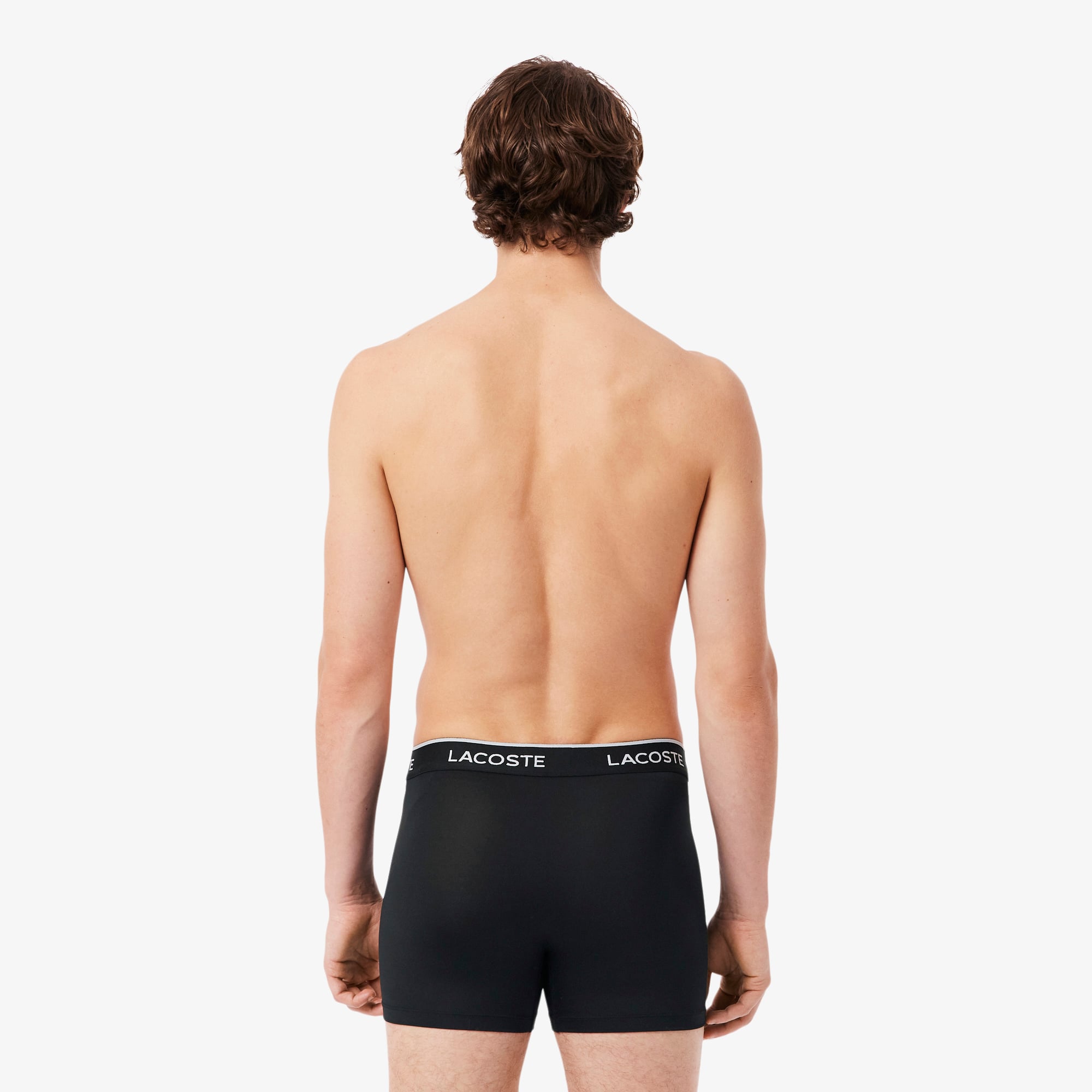 Bộ 3 Quần Lót Trunk Lacoste Nam Chất Liệu Microfiber
