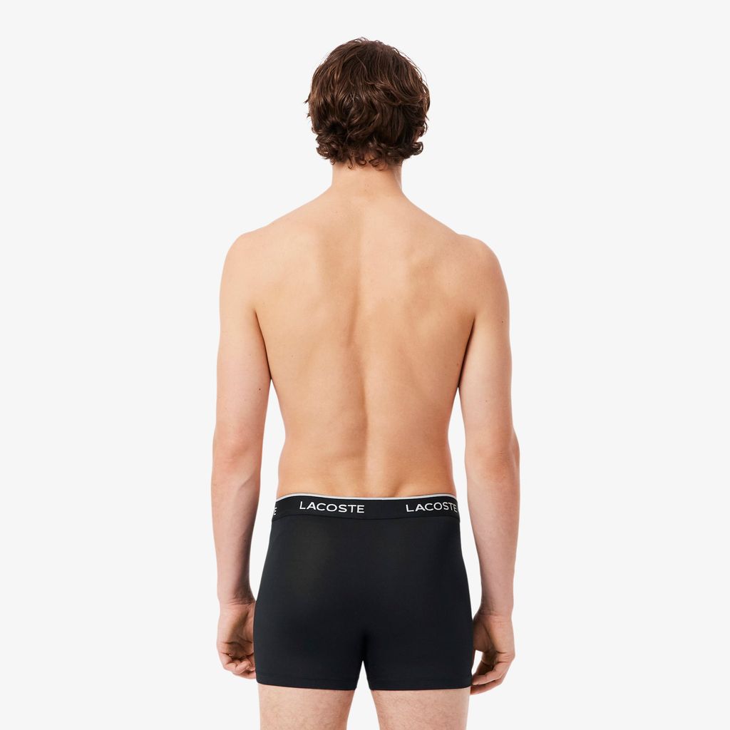 Bộ 3 Quần Lót Trunk Lacoste Nam Chất Liệu Microfiber