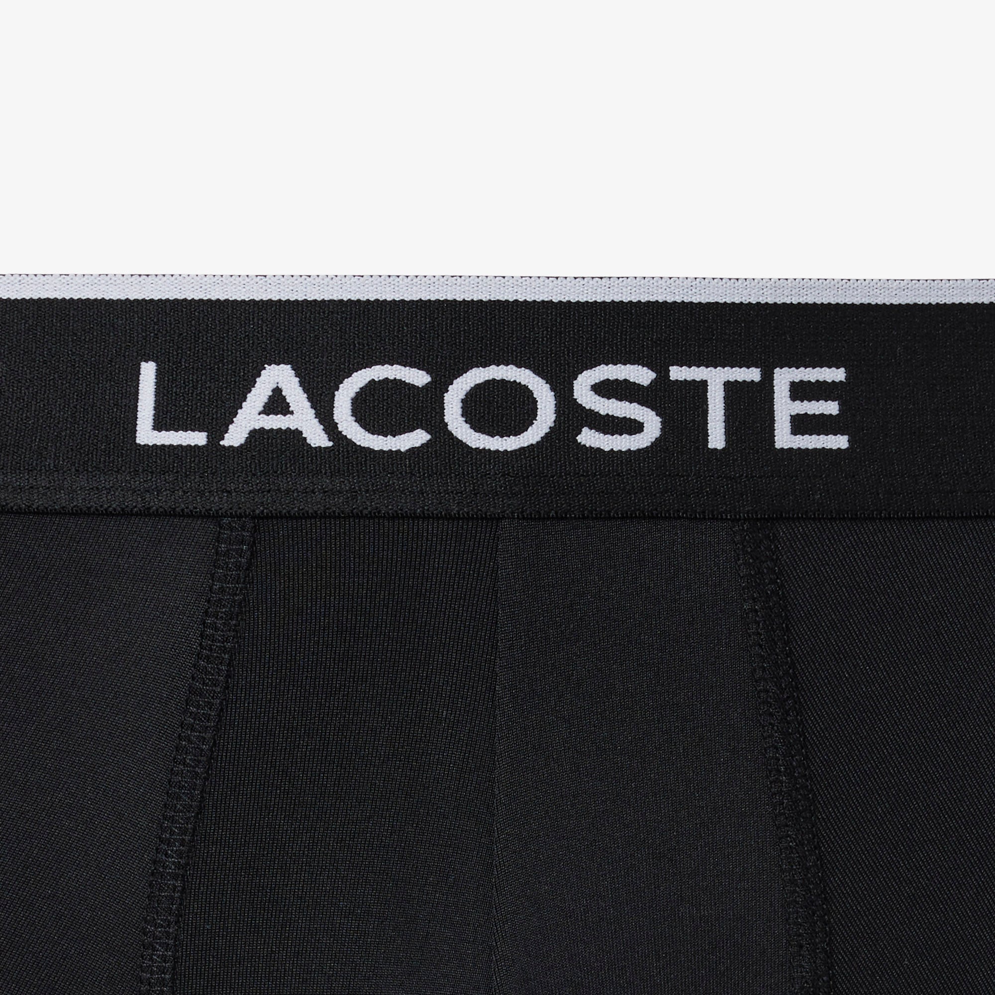 Bộ 3 Quần Lót Trunk Lacoste Nam Chất Liệu Microfiber