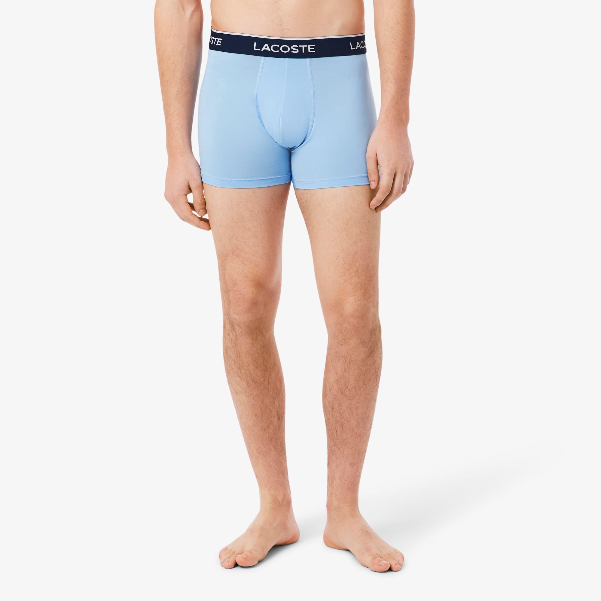Bộ 3 Quần Lót Trunk Lacoste Nam Chất Liệu Microfiber
