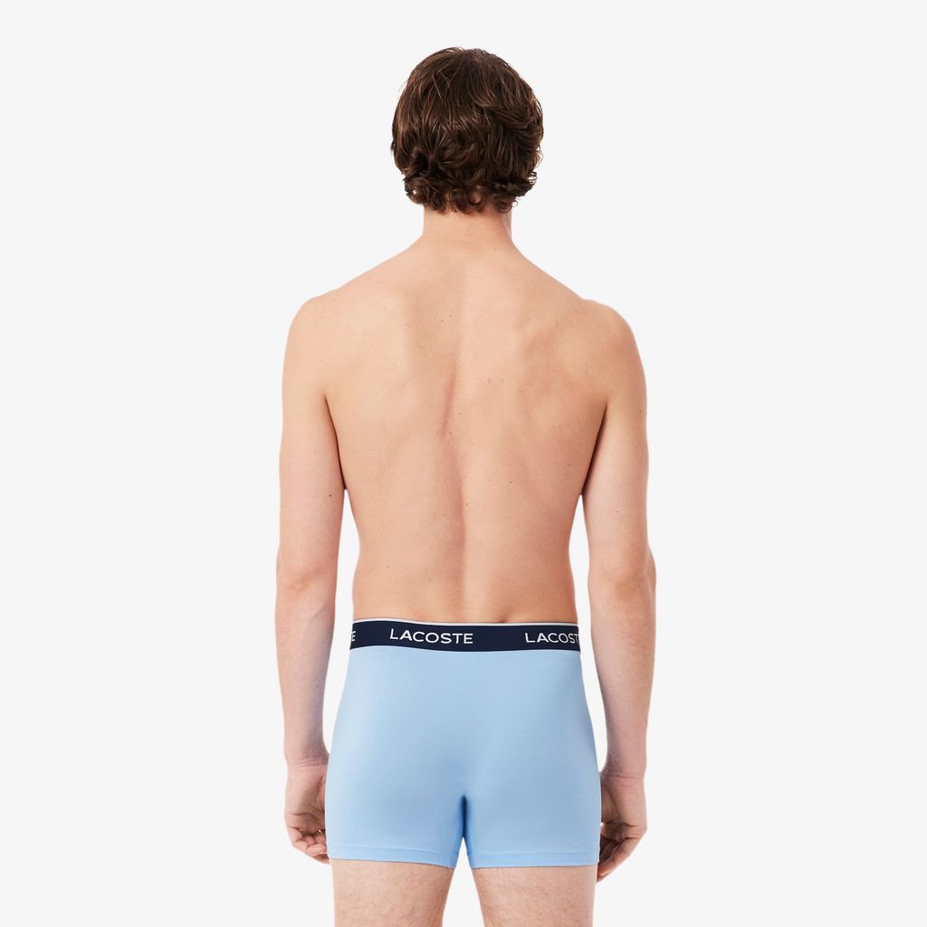 Bộ 3 Quần Lót Trunk Lacoste Nam Chất Liệu Microfiber