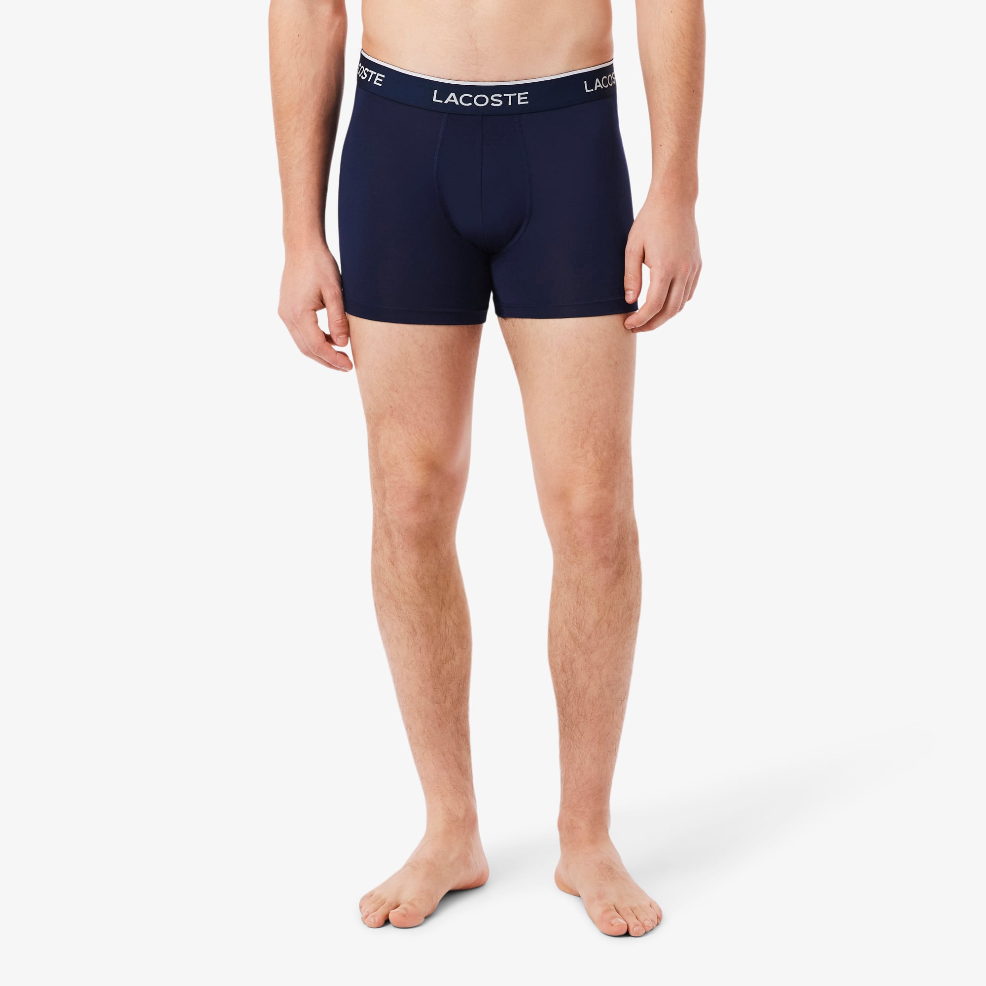 Bộ 3 Quần Lót Trunk Lacoste Nam Chất Liệu Microfiber