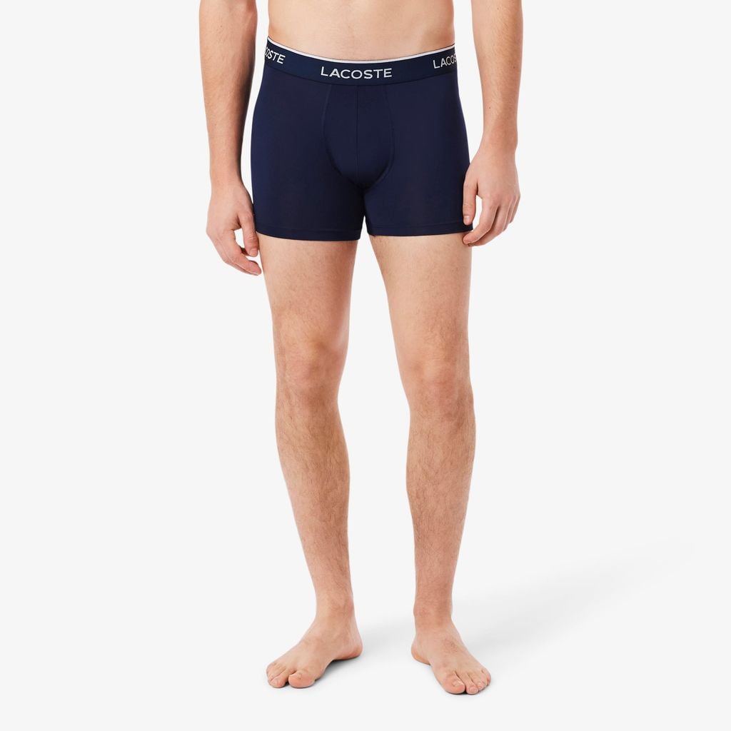 Bộ 3 Quần Lót Trunk Lacoste Nam Chất Liệu Microfiber
