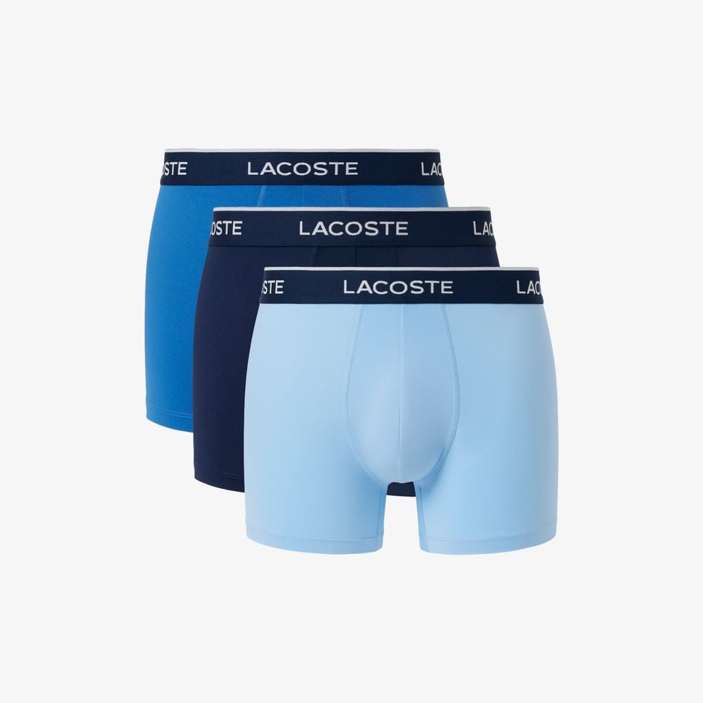 Bộ 3 Quần Lót Trunk Lacoste Nam Chất Liệu Microfiber