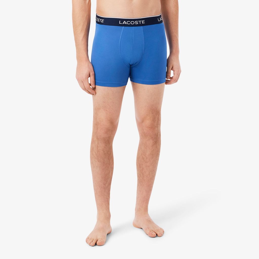 Bộ 3 Quần Lót Trunk Lacoste Nam Chất Liệu Microfiber