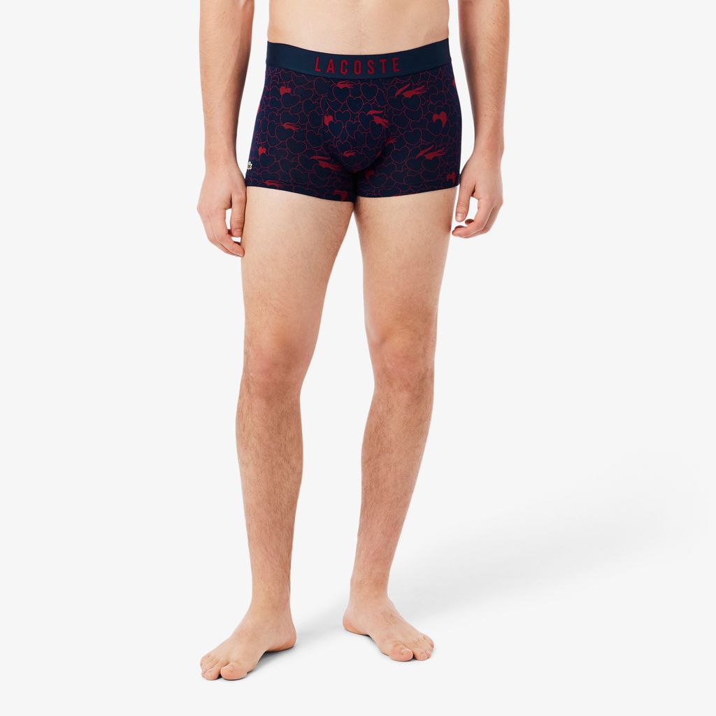 Bộ 3 Quần Lót Trunk Lacoste Nam Phiên Bản Valentine