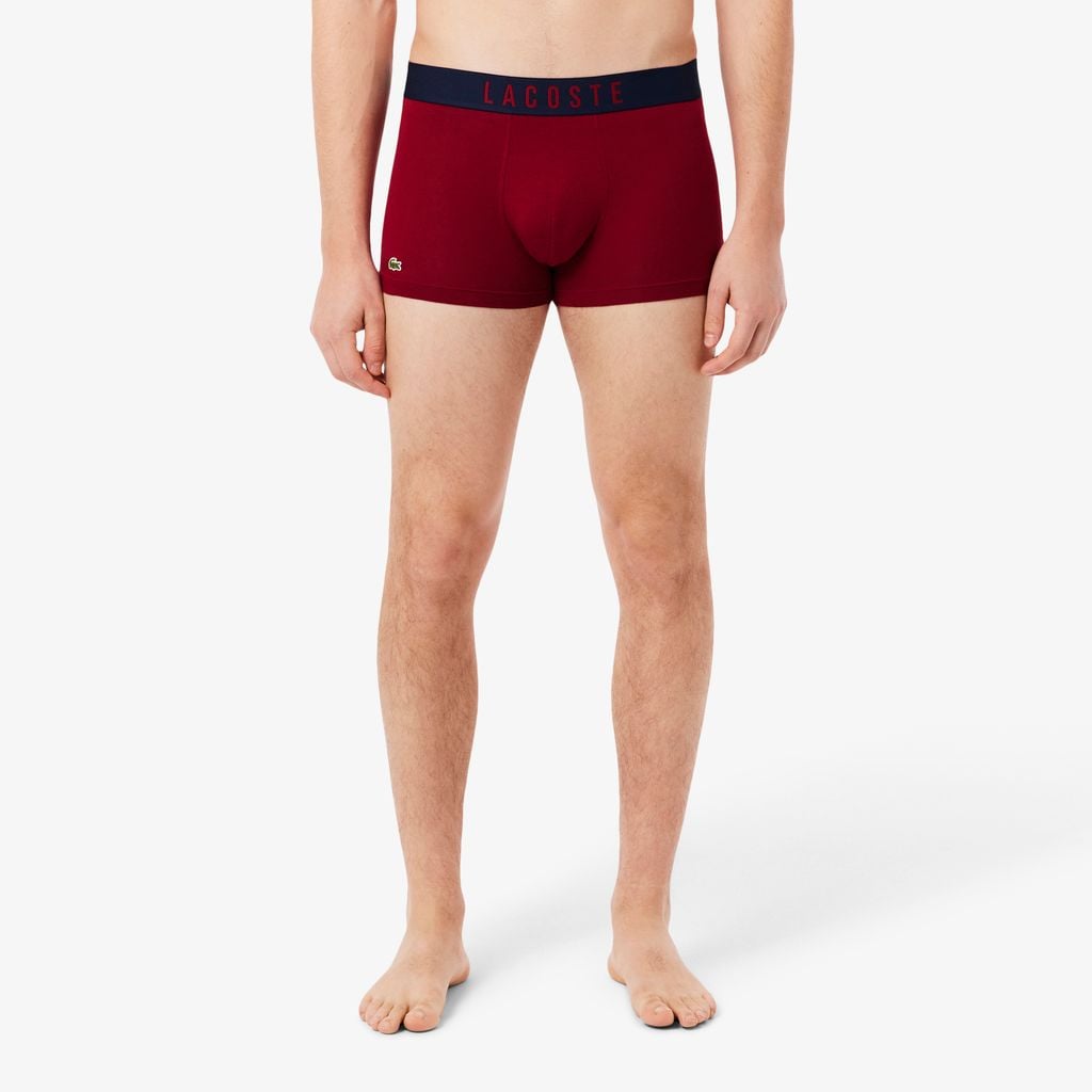 Bộ 3 Quần Lót Trunk Lacoste Nam Phiên Bản Valentine