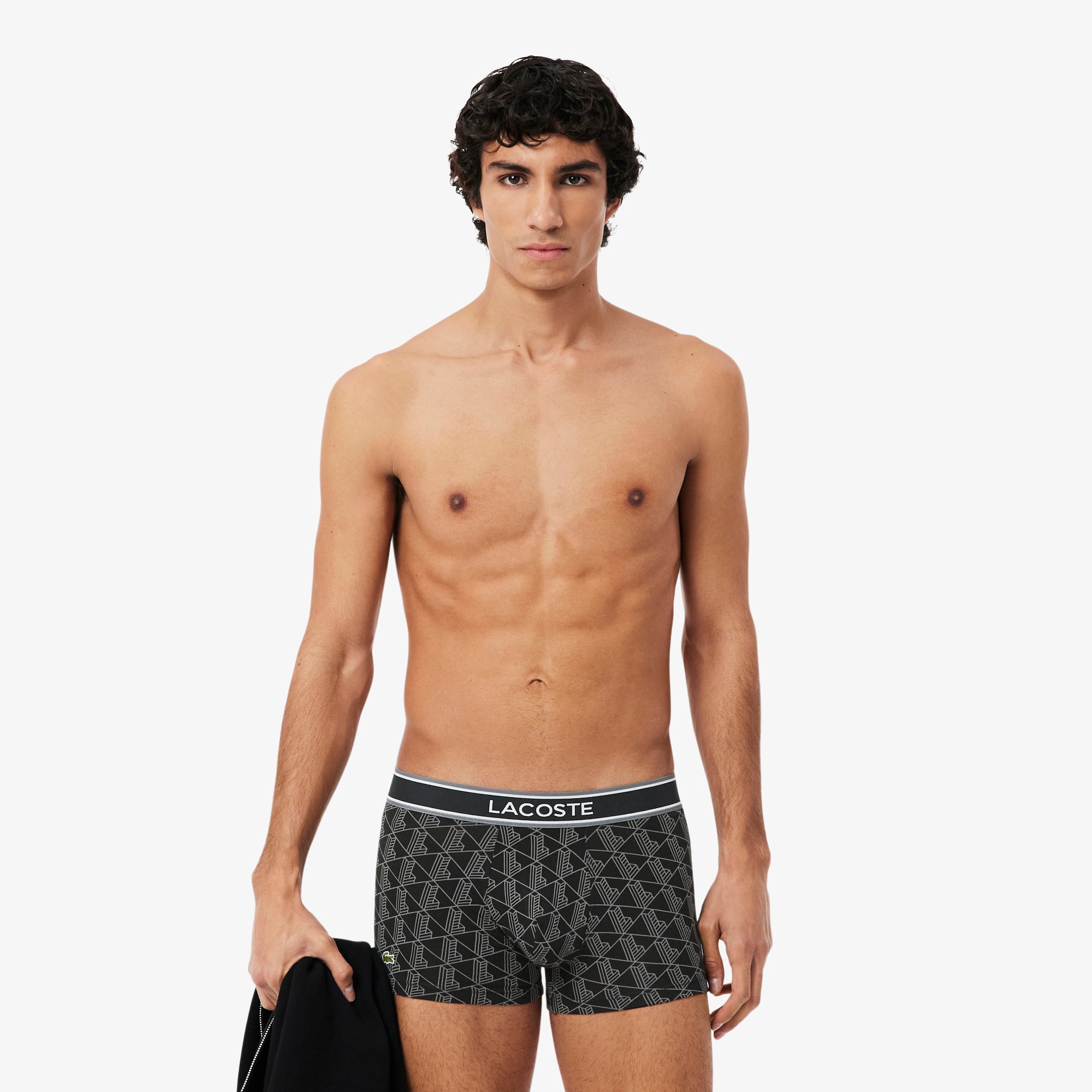 Bộ 3 Quần Lót Lacoste Nam Monogram