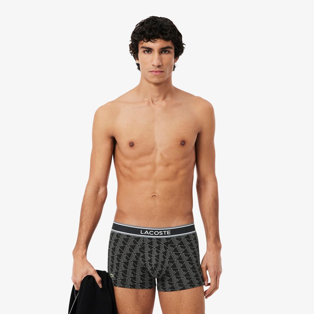 Bộ 3 Quần Lót Lacoste Nam Monogram