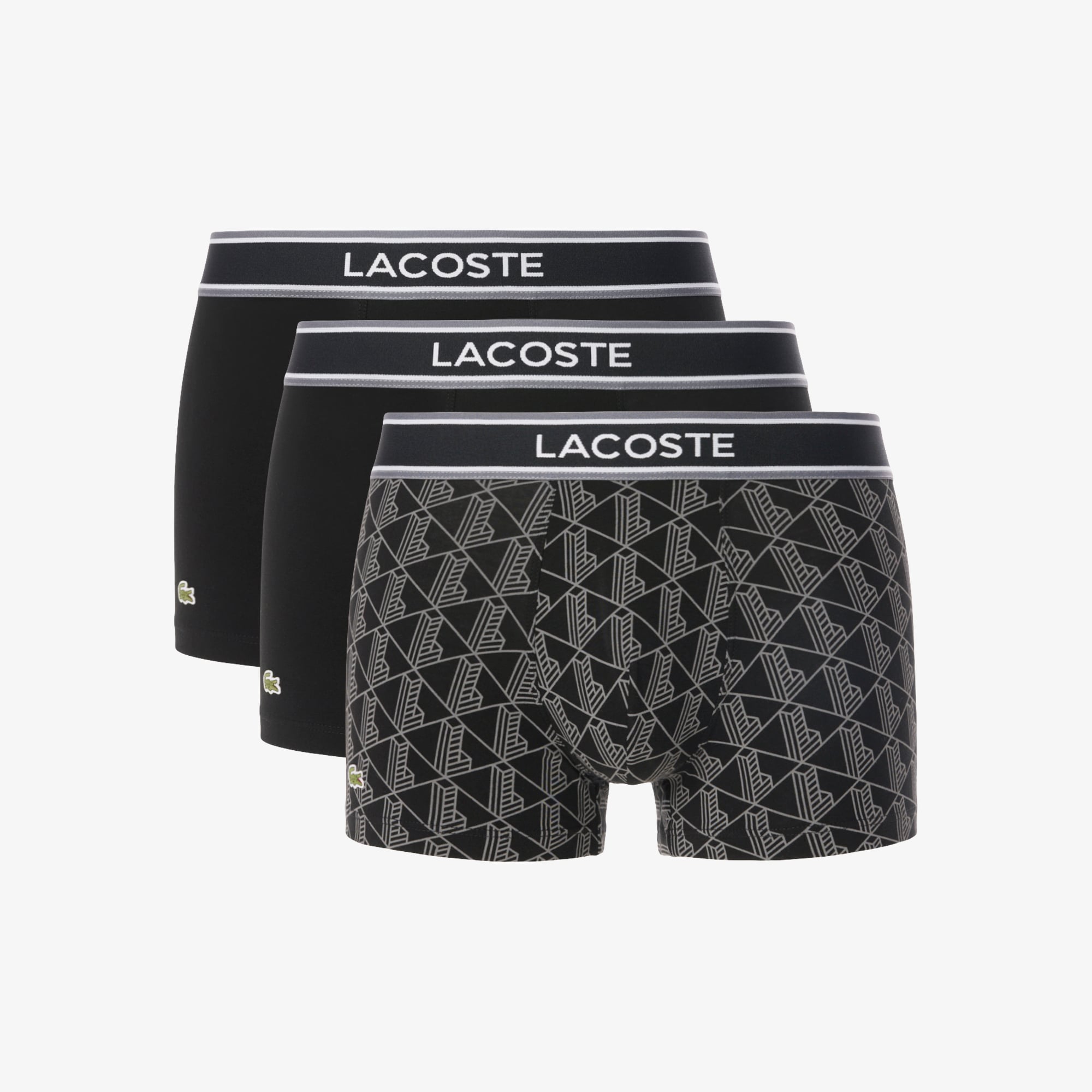 Bộ 3 Quần Lót Lacoste Nam Monogram