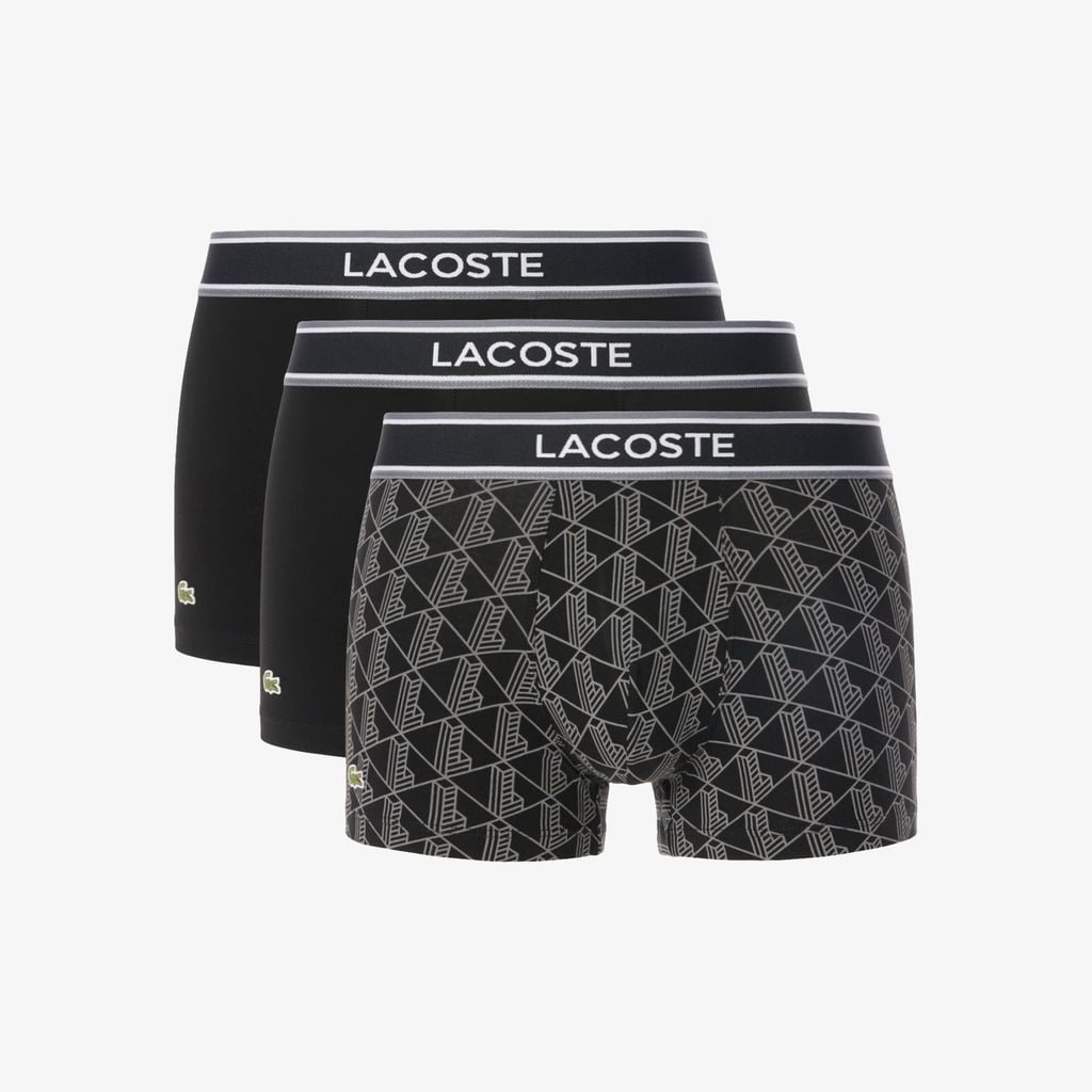 Bộ 3 Quần Lót Lacoste Nam Monogram