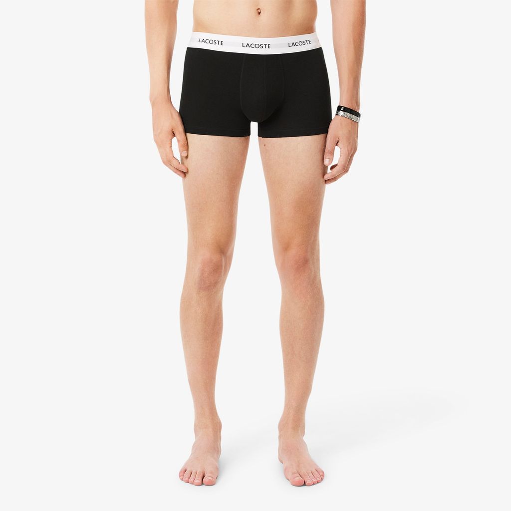 Bộ 3 Quần Lót Trunk Lacoste Nam Chất Liệu Co Giãn