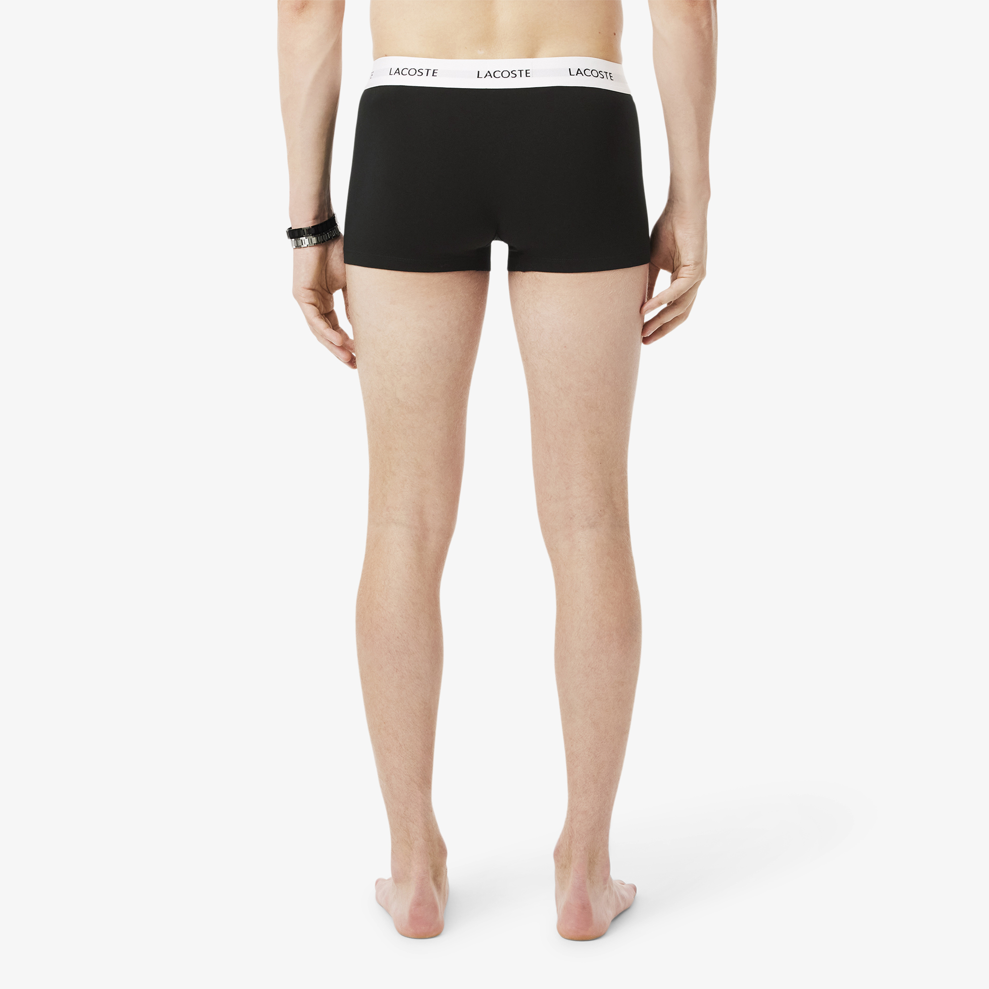 Bộ 3 Quần Lót Trunk Lacoste Nam Chất Liệu Co Giãn