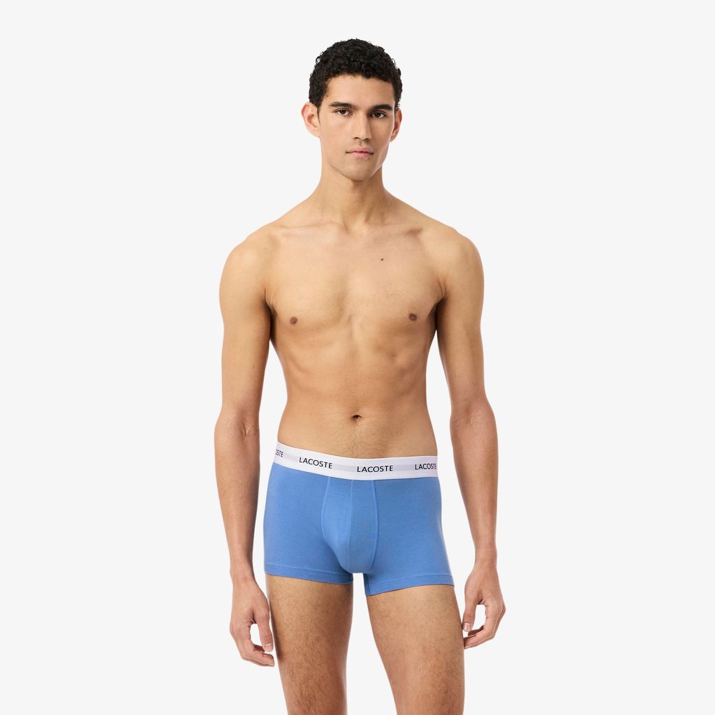 Bộ 3 Quần Lót Trunk Lacoste Nam Chất Liệu Co Giãn