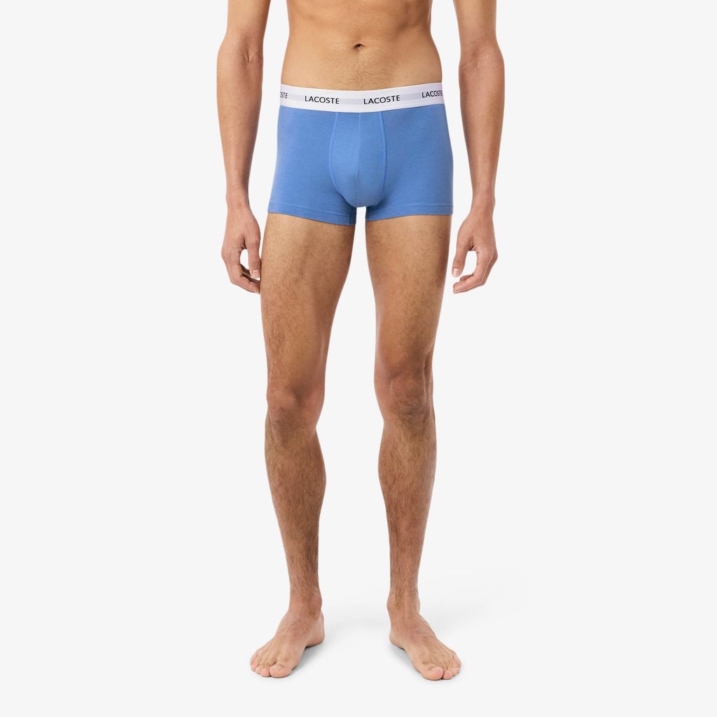 Bộ 3 Quần Lót Trunk Lacoste Nam Chất Liệu Co Giãn