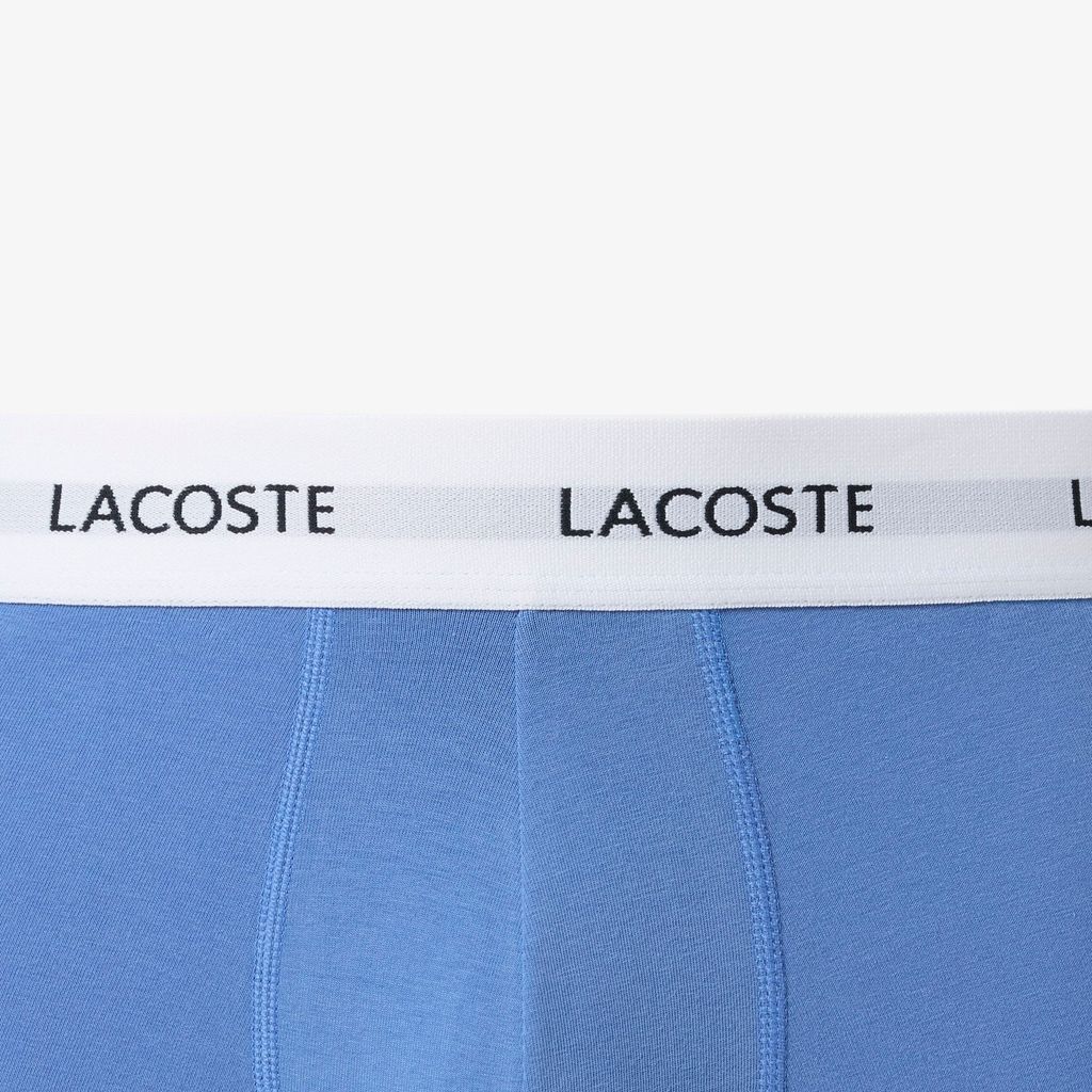 Bộ 3 Quần Lót Trunk Lacoste Nam Chất Liệu Co Giãn
