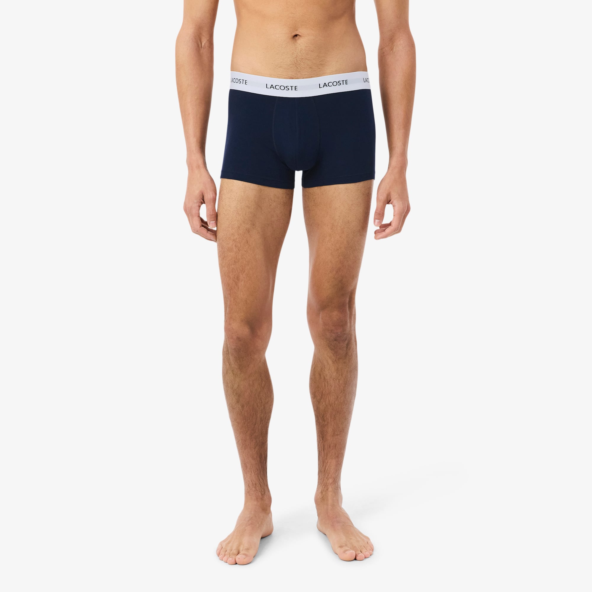 Bộ 3 Quần Lót Trunk Lacoste Nam Chất Liệu Co Giãn