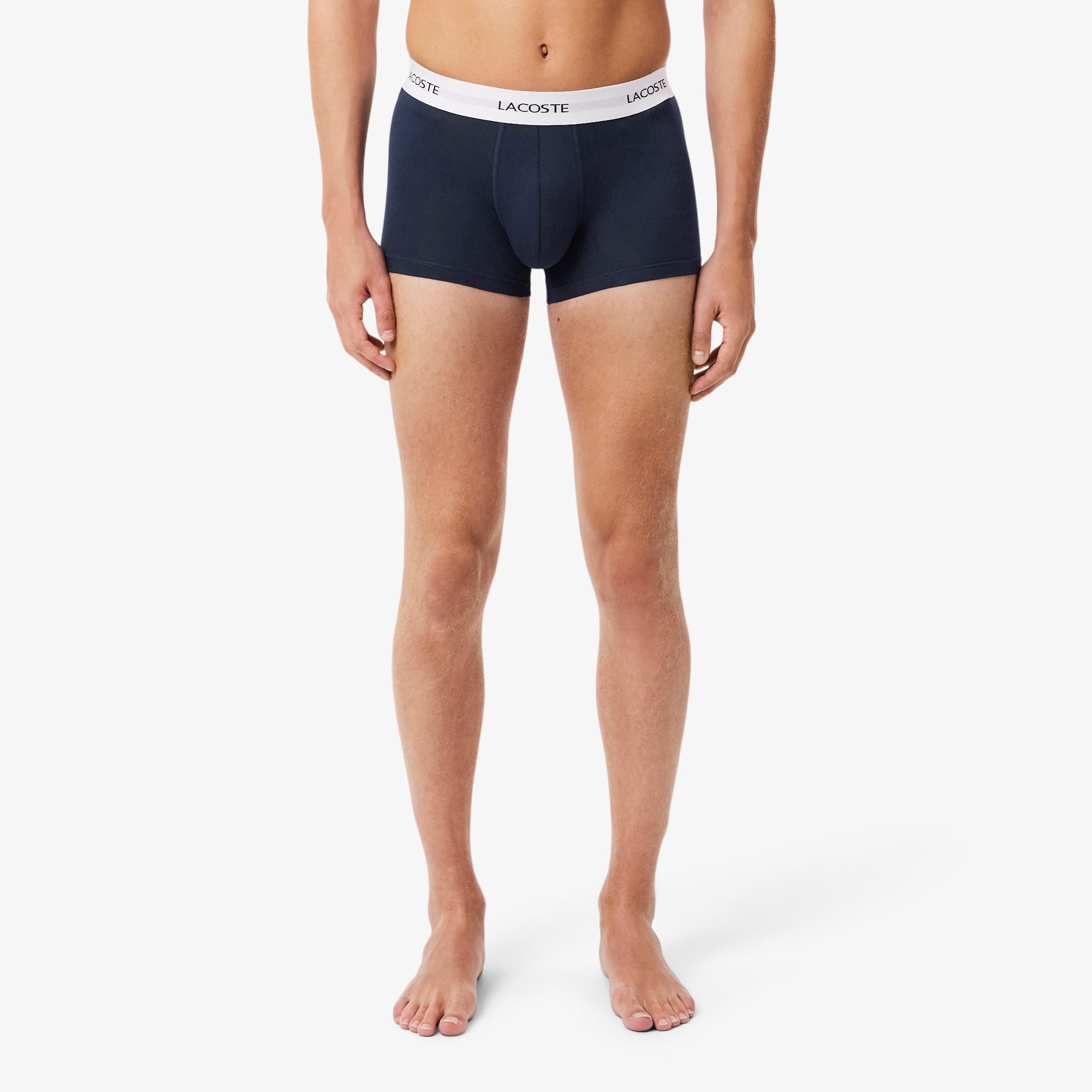 Bộ 3 Quần Lót Trunk Lacoste Nam Chất Liệu Co Giãn