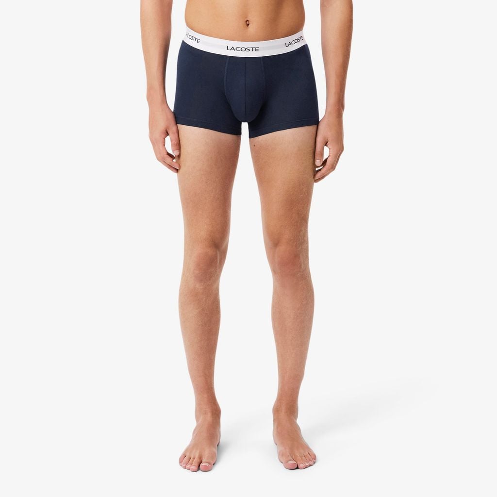 Bộ 3 Quần Lót Trunk Lacoste Nam Chất Liệu Co Giãn