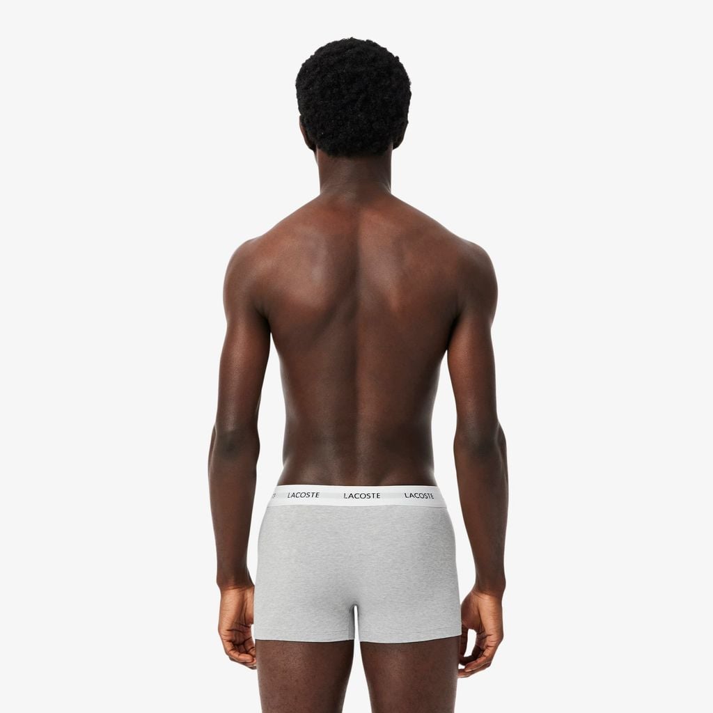 Bộ 3 Quần Lót Trunk Lacoste Nam Chất Liệu Co Giãn