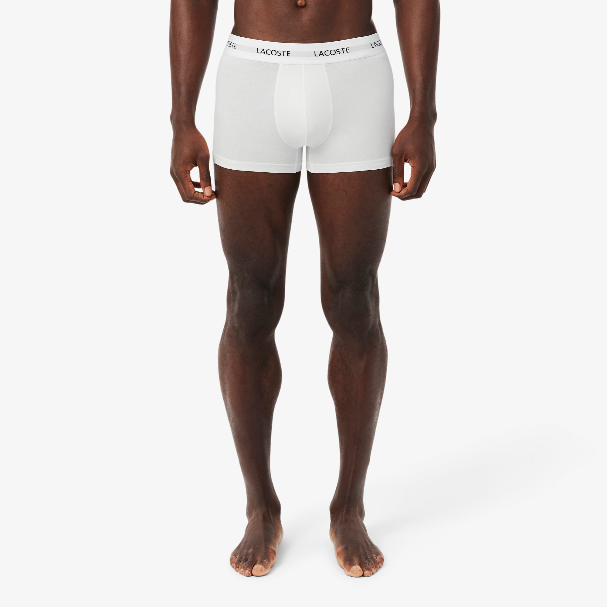 Bộ 3 Quần Lót Trunk Lacoste Nam Chất Liệu Co Giãn