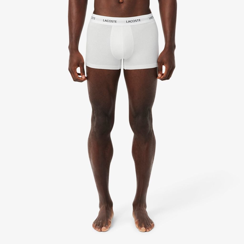 Bộ 3 Quần Lót Trunk Lacoste Nam Chất Liệu Co Giãn