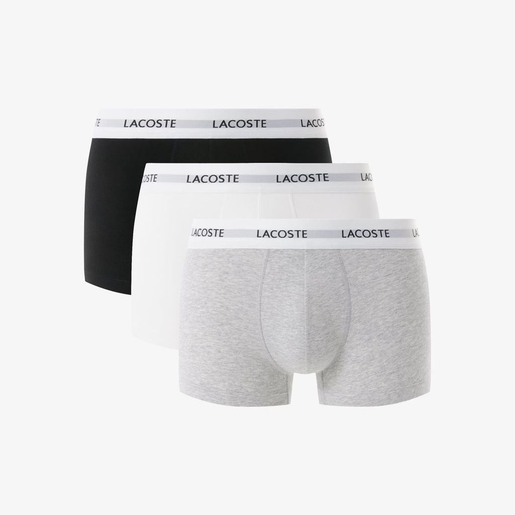 Bộ 3 Quần Lót Trunk Lacoste Nam Chất Liệu Co Giãn