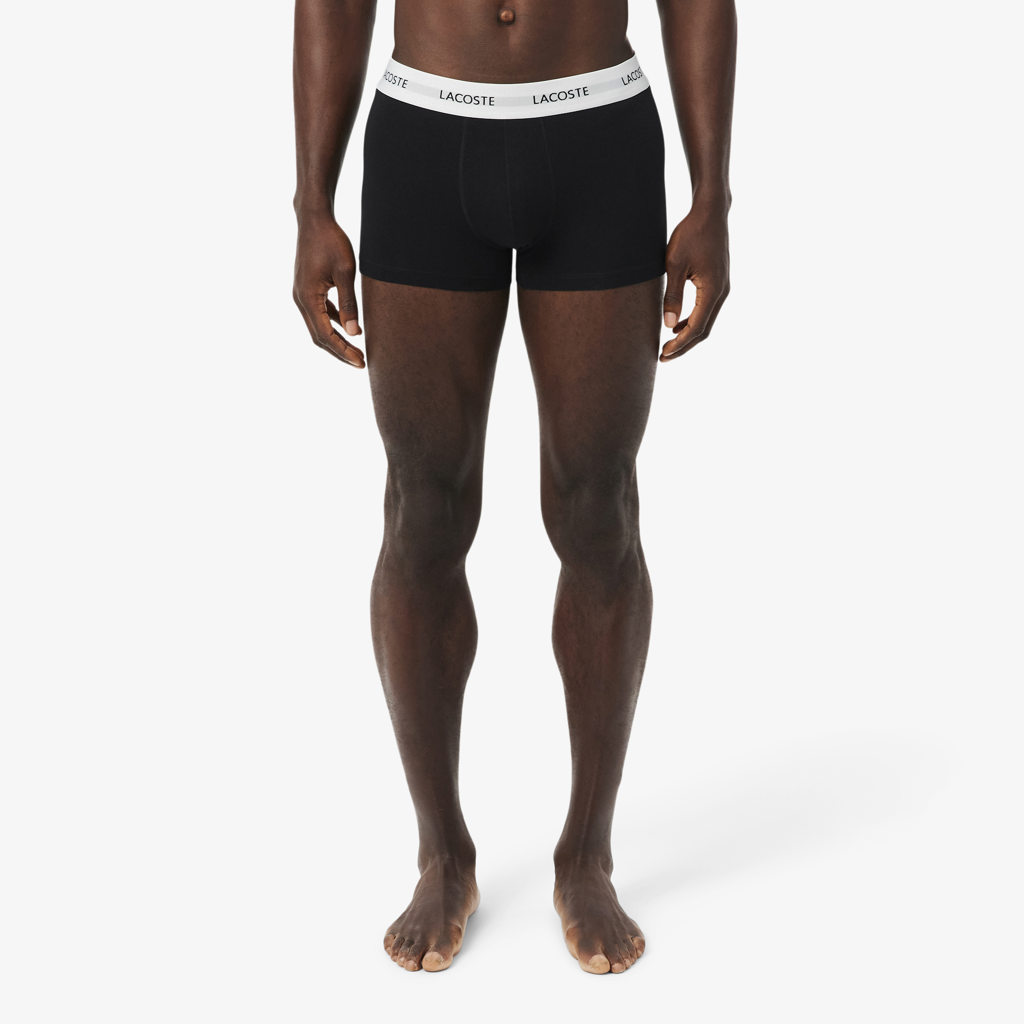 Bộ 3 Quần Lót Trunk Lacoste Nam Chất Liệu Co Giãn