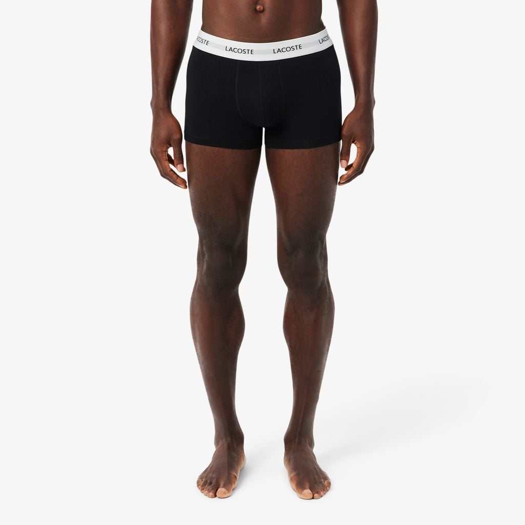 Bộ 3 Quần Lót Trunk Lacoste Nam Chất Liệu Co Giãn