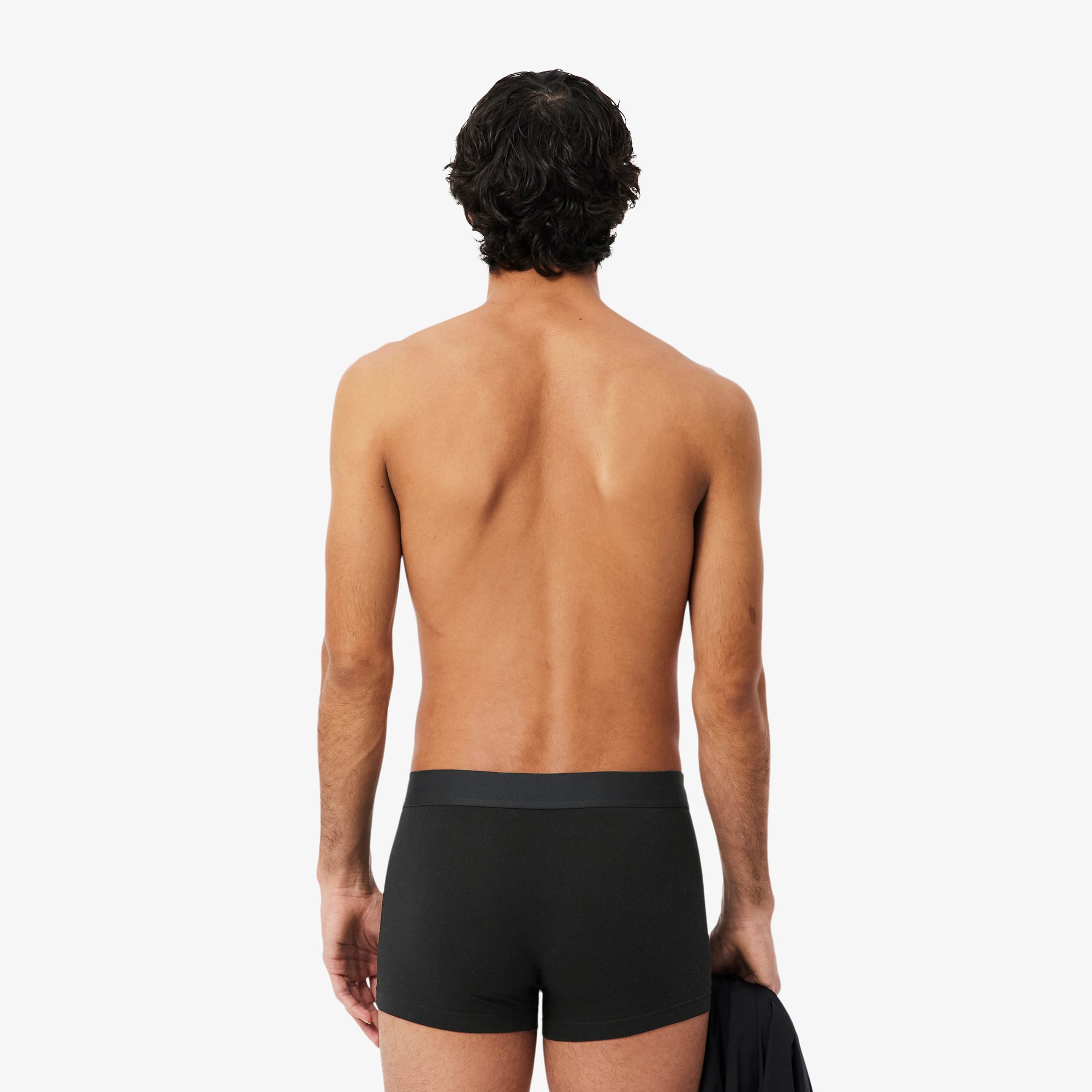 Bộ 3 Quần Lót Trunk Lacoste Nam Chất Liệu Jersey Co Giãn