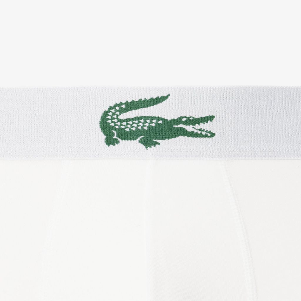 Bộ 3 Quần Lót Trunk Lacoste Nam Chất Liệu Jersey Co Giãn