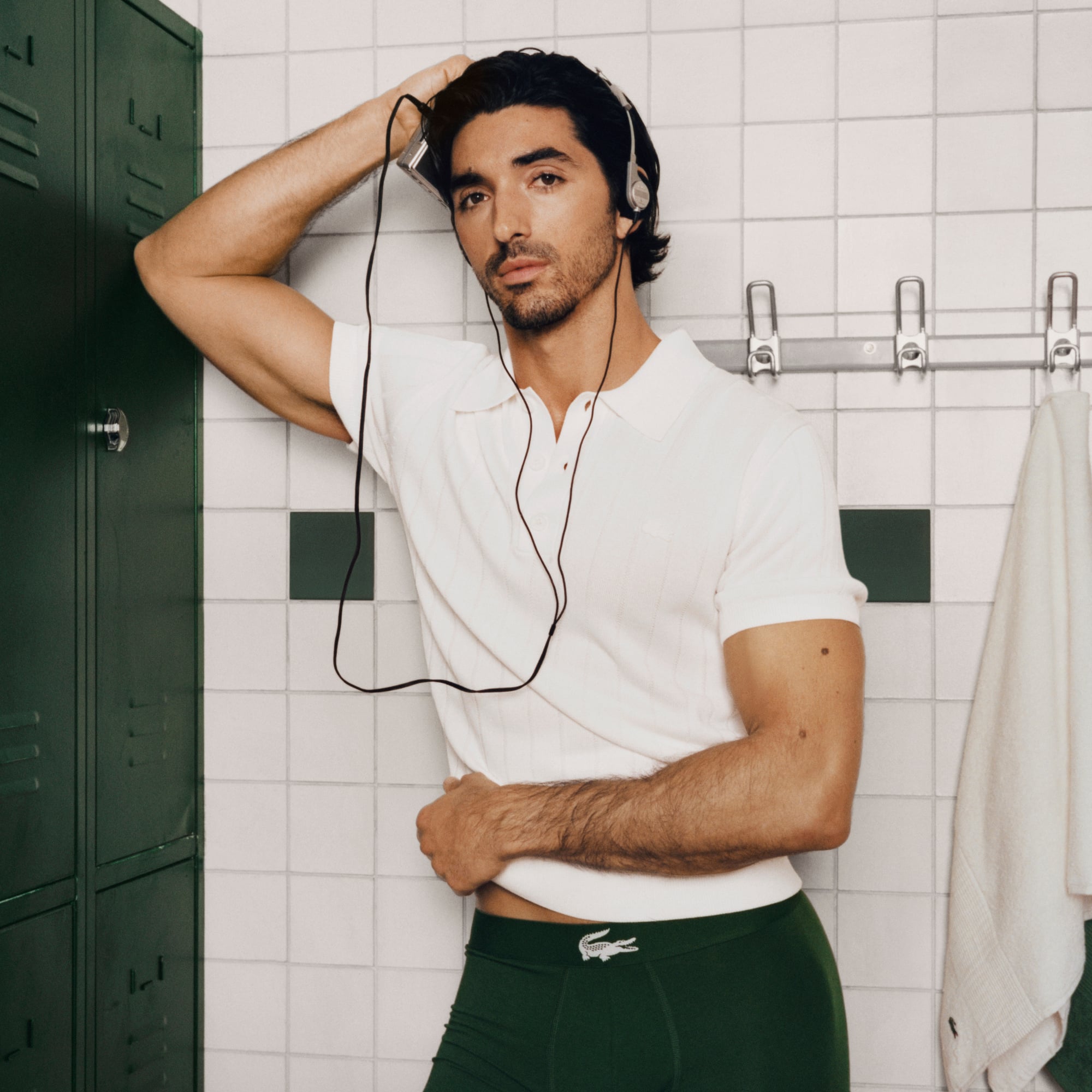 Bộ 3 Quần Lót Trunk Lacoste Nam Chất Liệu Jersey Co Giãn