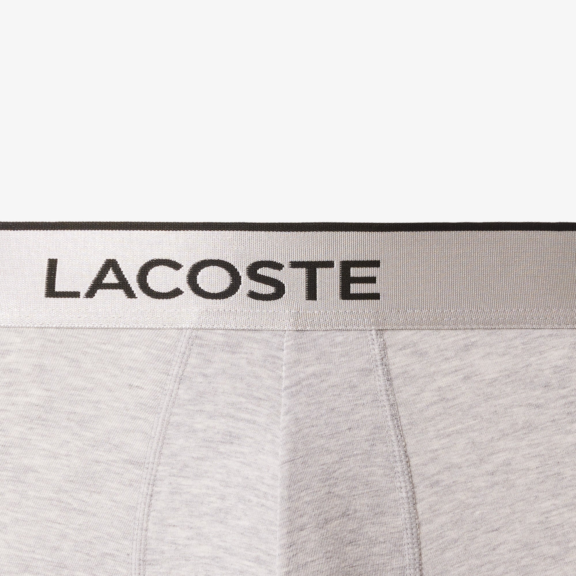 Bộ 3 Quần Lót Lacoste Nam Cạp Bạc