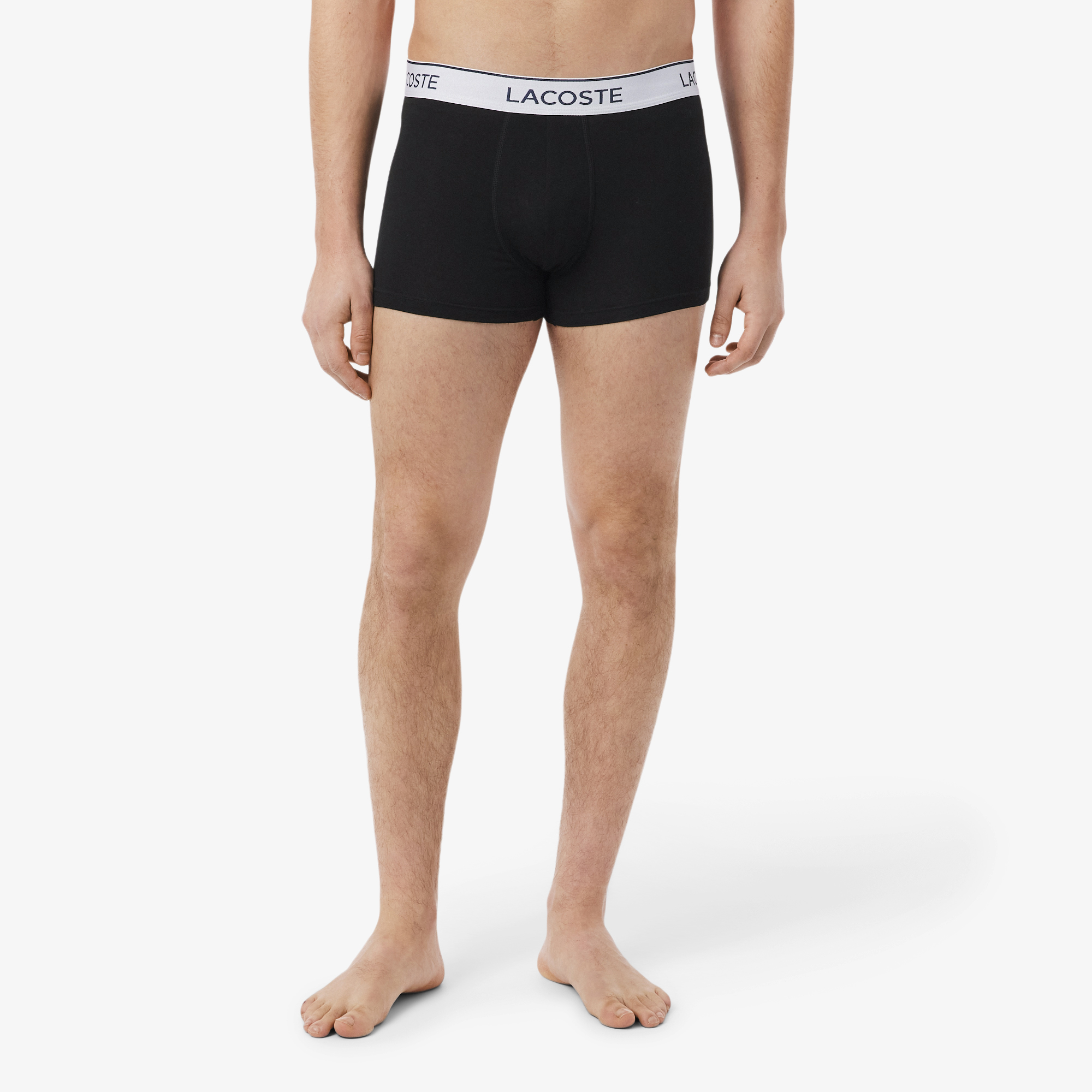 Bộ 3 Quần Lót Trunk Lacoste Nam Chất Liệu Cotton Co Giãn