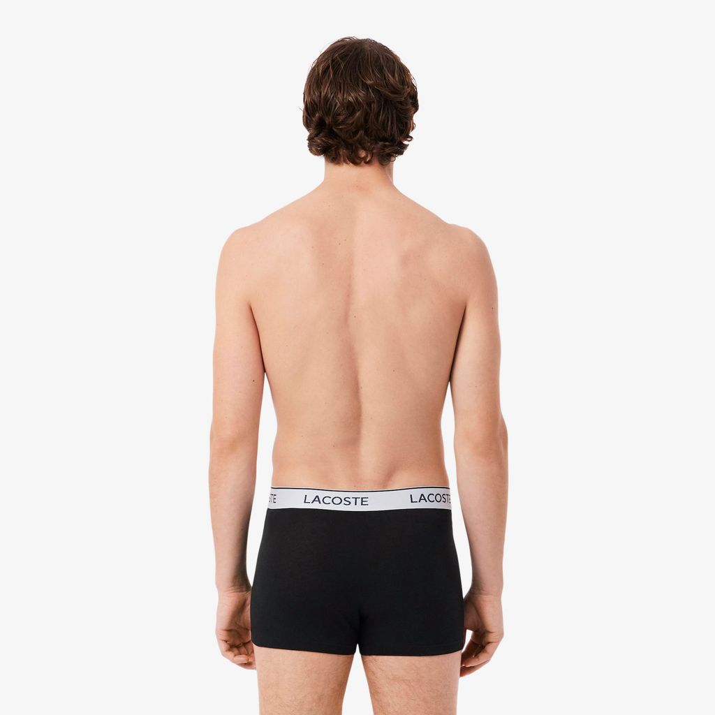 Bộ 3 Quần Lót Trunk Lacoste Nam Chất Liệu Cotton Co Giãn