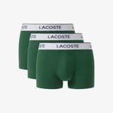Bộ 3 Quần Lót Trunk Lacoste Nam Chất Liệu Cotton Co Giãn