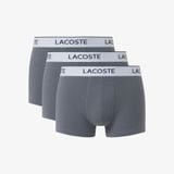 Bộ 3 Quần Lót Trunk Lacoste Nam Chất Liệu Cotton Co Giãn