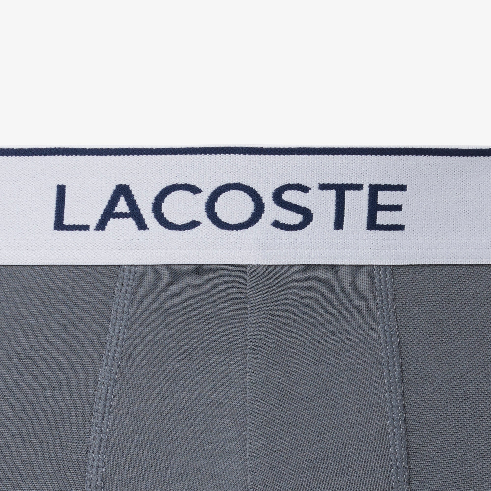 Bộ 3 Quần Lót Trunk Lacoste Nam Chất Liệu Cotton Co Giãn