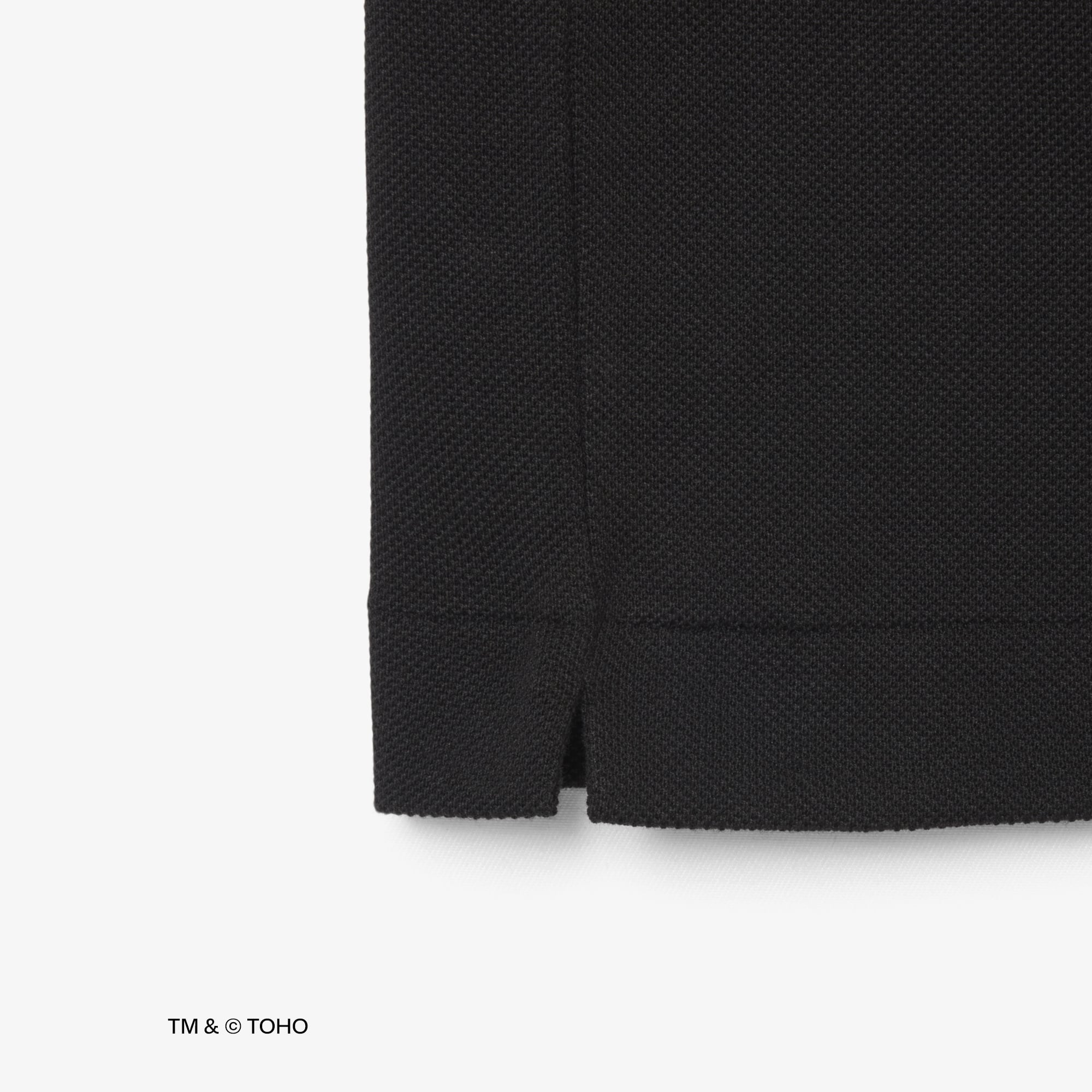 Áo Polo Lacoste x Godzilla Nam Dáng Cổ Điển Chất Liệu Cotton Petit Piqué Thêu Hình Godzilla