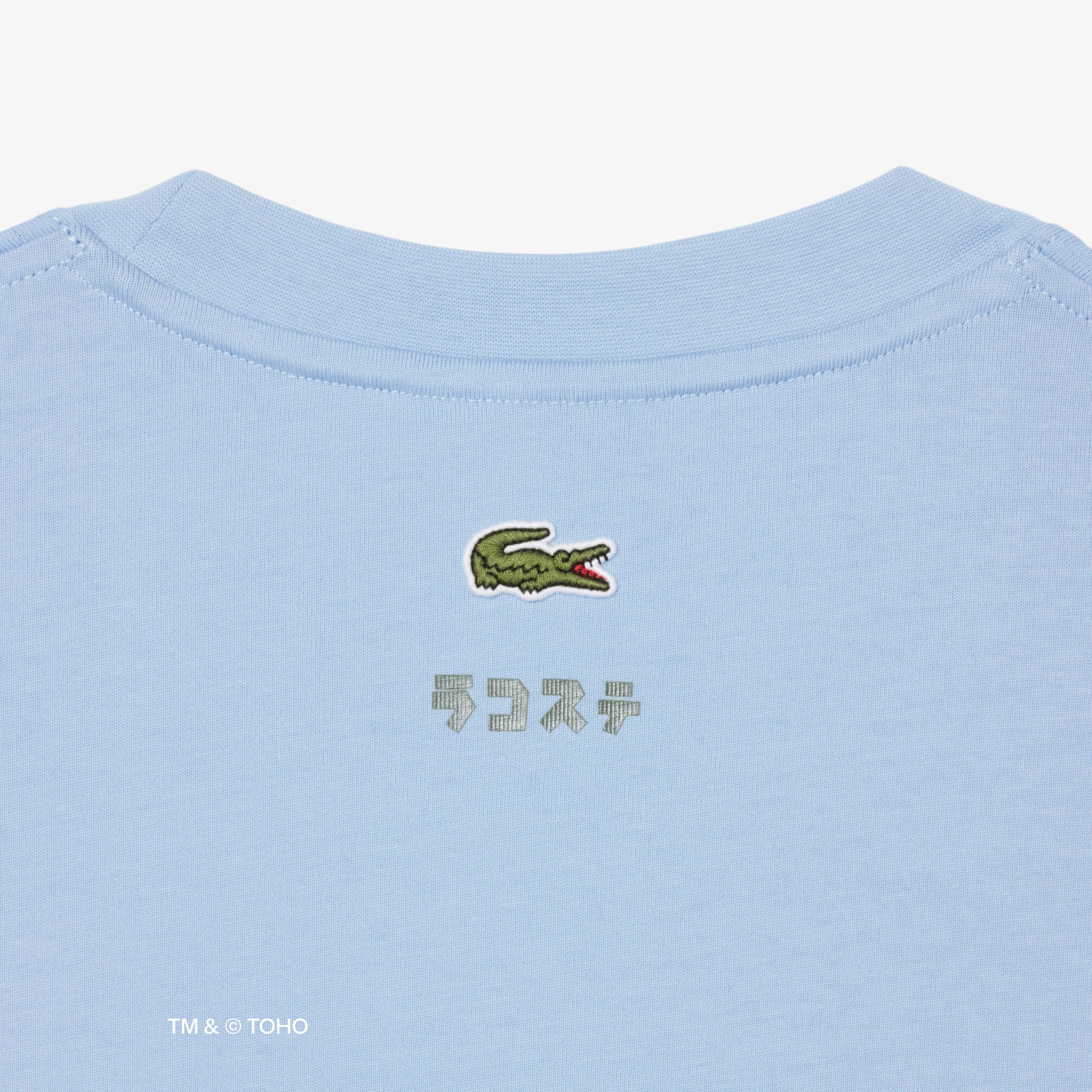Áo Thun Lacoste x Godzilla Nam Dáng Rộng Chất Liệu Cotton In Hình Godzilla