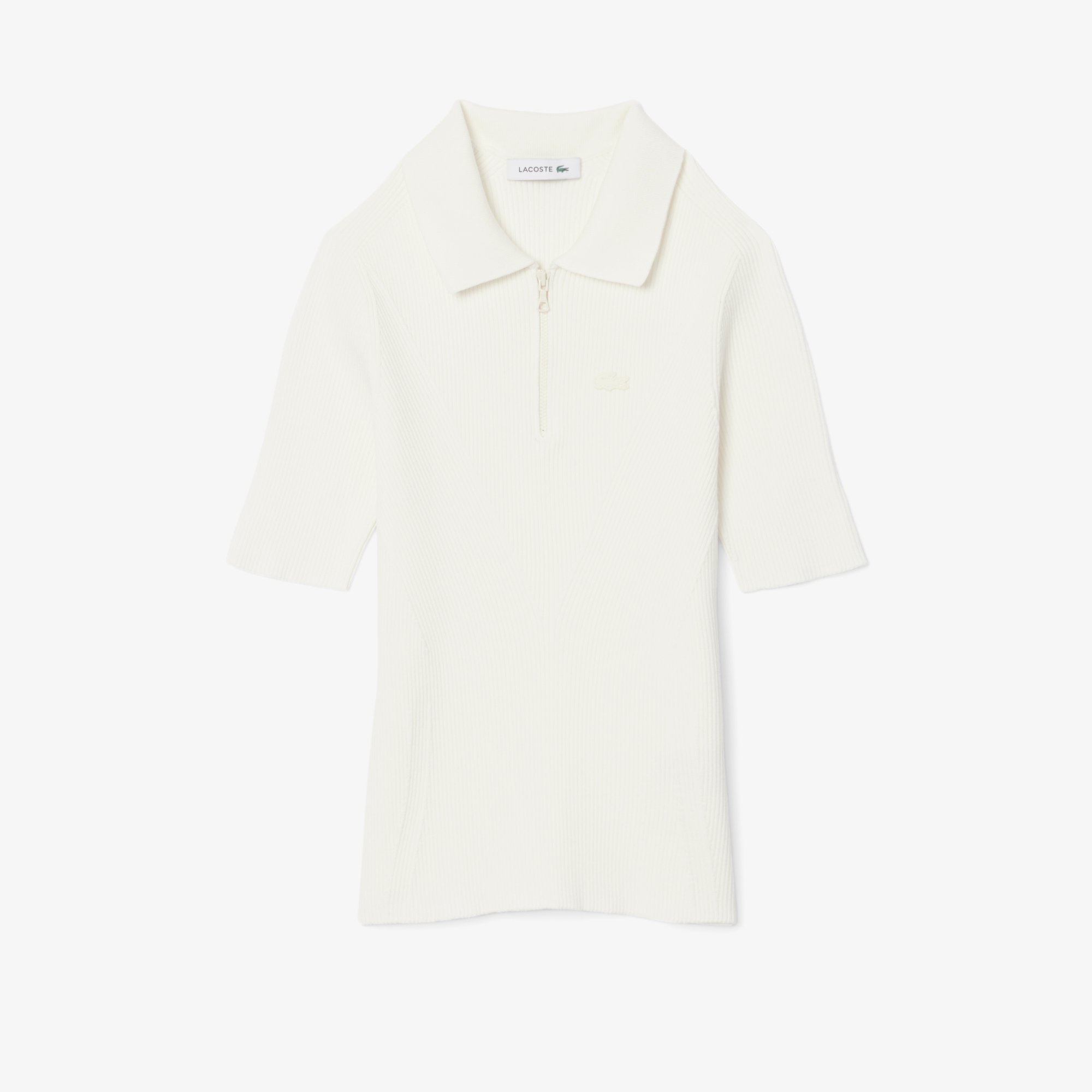 Áo Thun Lacoste Nữ Dệt Kim Gân 3D